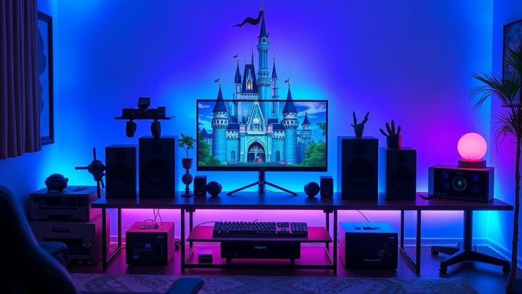 Ways to Build a Disney Inspired Gaming Setup