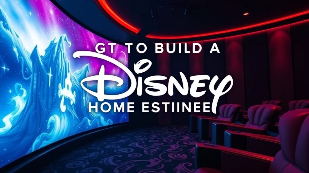 Ways to Build a Disney Inspired Home Cinema
