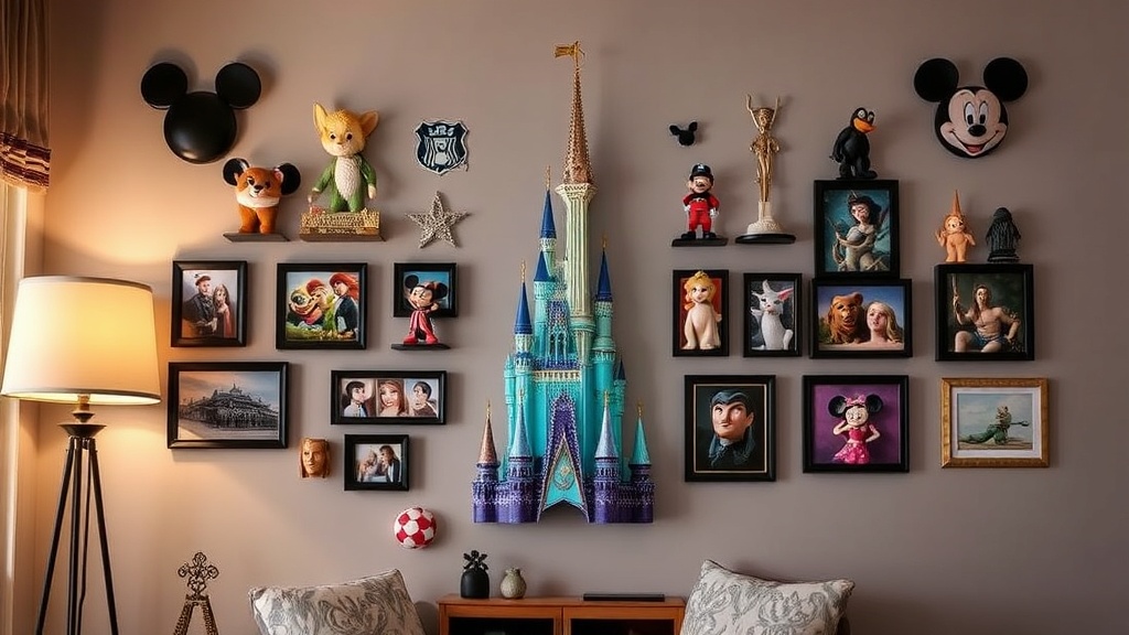How to Create a Stunning Disney Gallery Wall with Your Collectibles