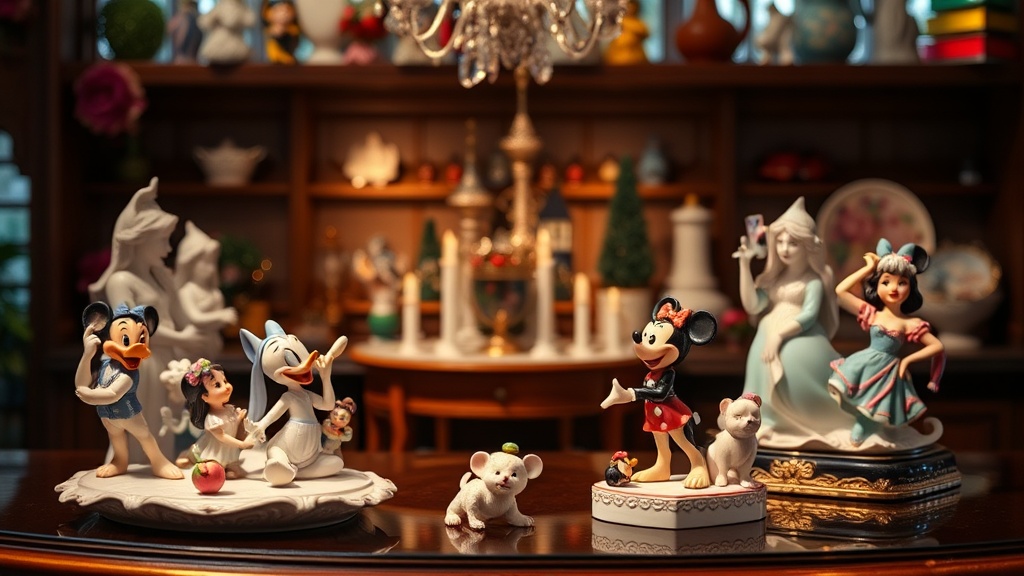 Maintaining Pristine Condition for Disney Porcelain Collectibles