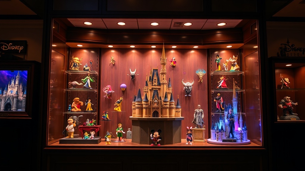 Selecting the Right Lighting for Your Disney Display Cases