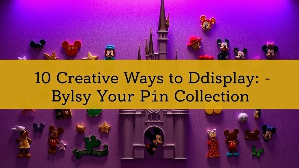 10 Creative Ways to Display Your Disney Pin Collection at Home