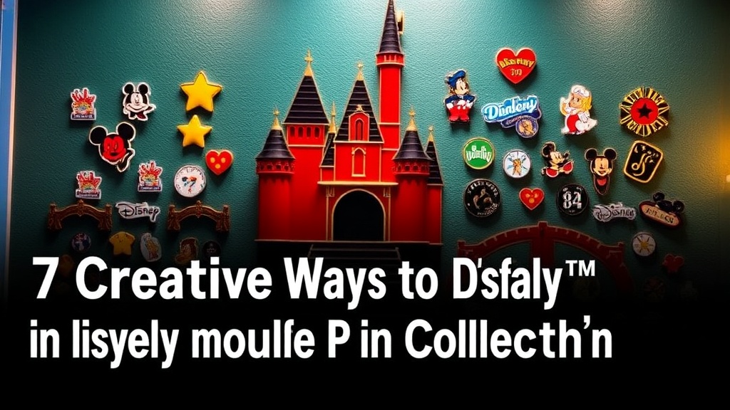 7 Creative Ways to Display Your Disney Pin Collection