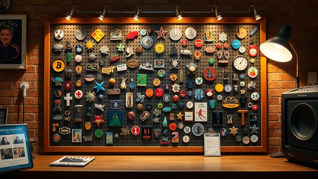 Setting Up a Custom Pin Display Board at Home