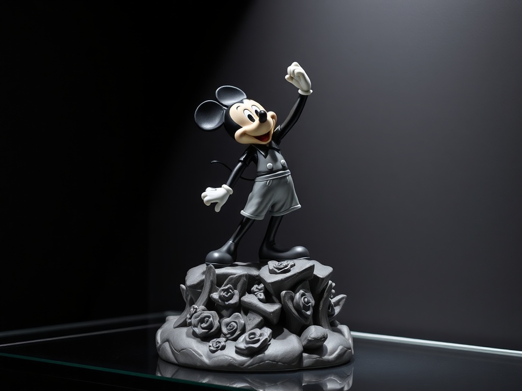 Disney premium statue figurine detailed resin sculpture display shelf spotlight