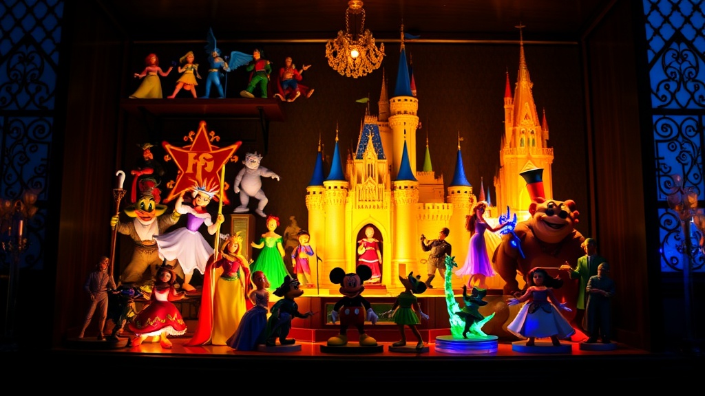 Lighting Your Disney Figure Display for Maximum Impact