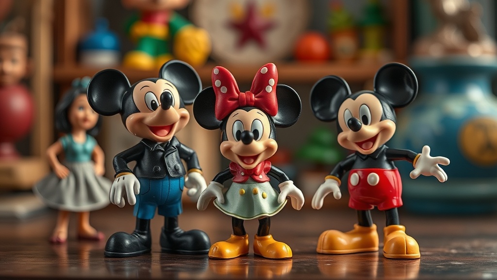 Removing Scuffs and Marks from Vintage Disney Figures