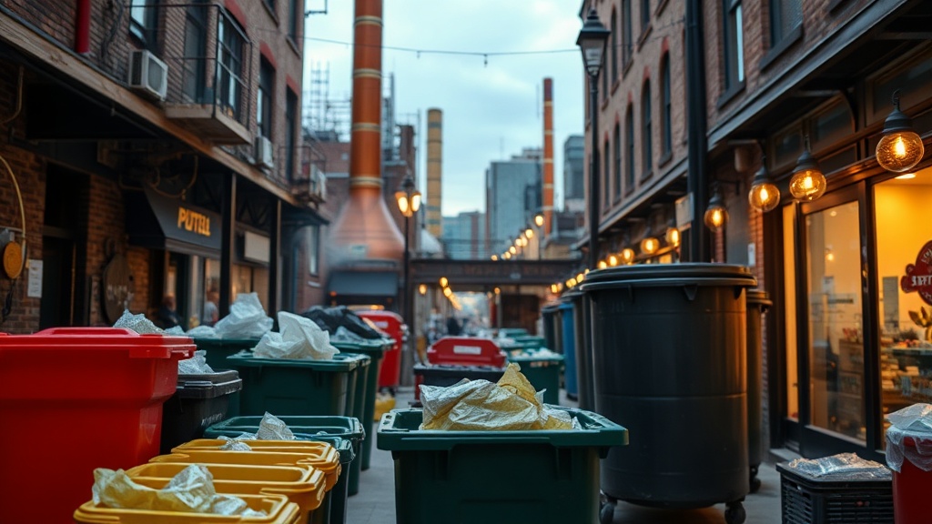 Managing Waste and Recycling Protocols in the Distillery District