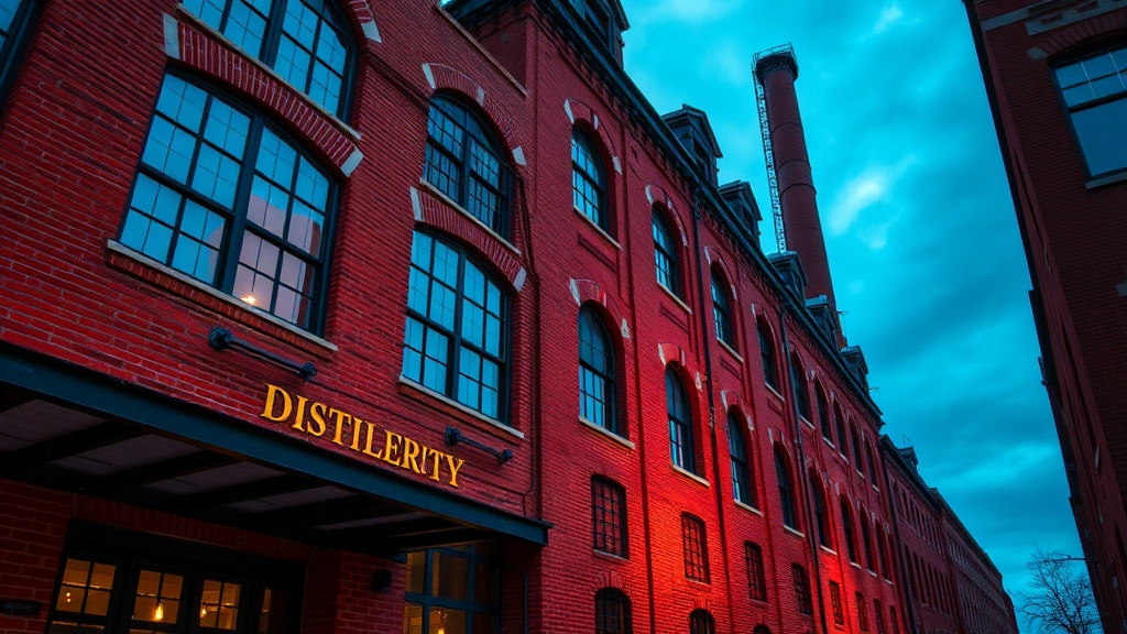 What Makes the Distillery District's Red Brick Architecture So Distinctive?