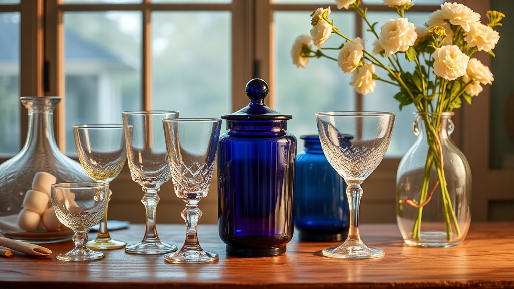 7 Ways to Use Thrifted Glassware for Better Decor