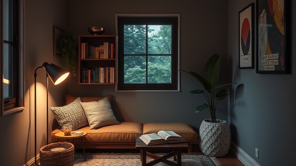 Design a Cozy Reading Nook in Any Small Corner
