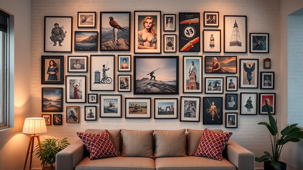 DIY Gallery Wall: Transform Blank Spaces Into Artful Displays