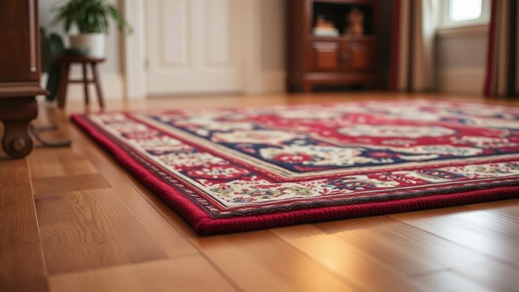 Stop Your Rugs From Sliding on Hardwood Floors