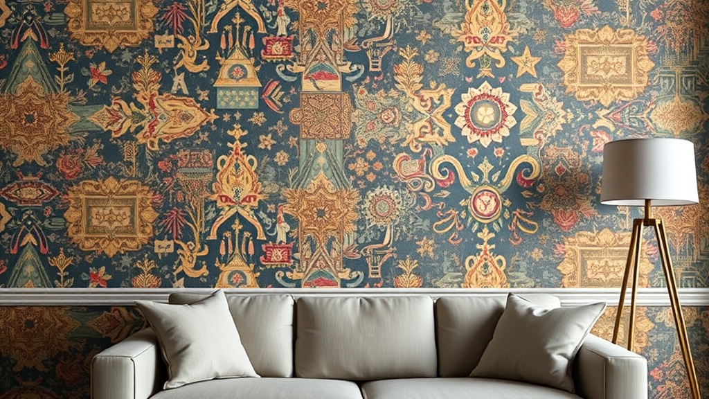 Use Peel and Stick Wallpaper for a Quick Accent Wall