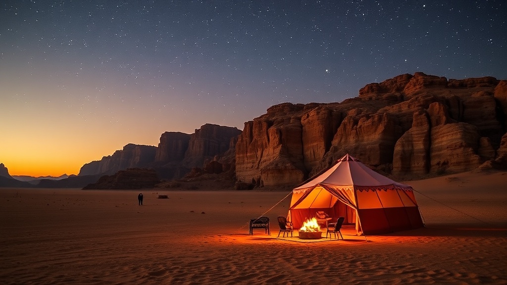 Why You Should Spend a Night in a Desert Camp in Wadi Rum