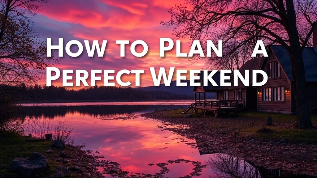 How to Plan a Perfect Weekend in Dunrobin and West Ottawa (Without Wasting Time)