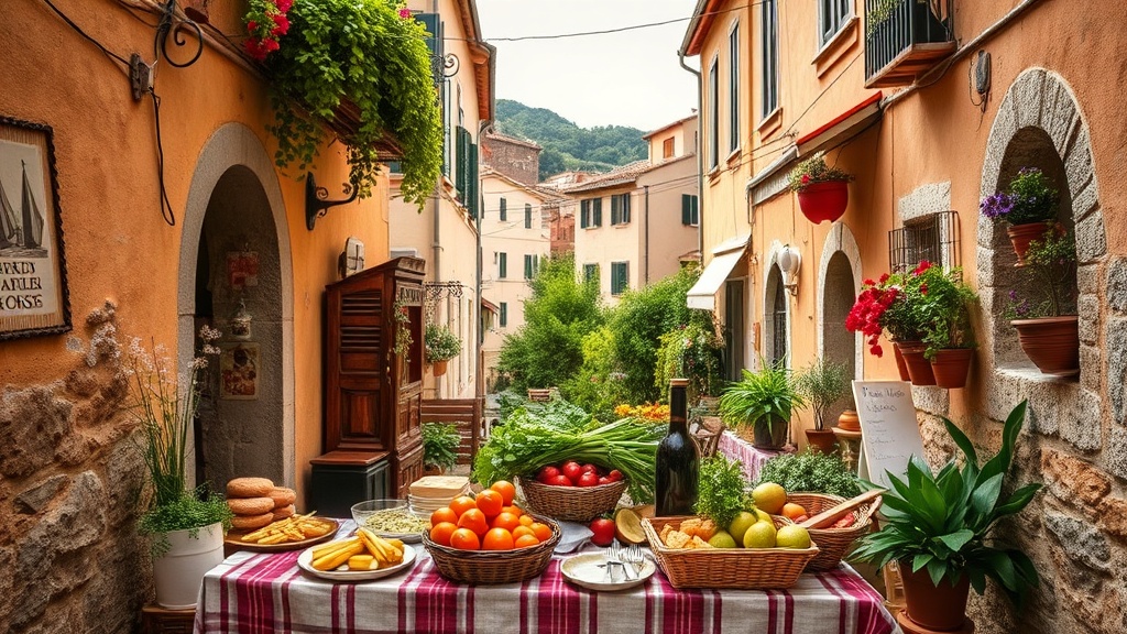 Eating Seasonally While Wandering Through Mediterranean Villages