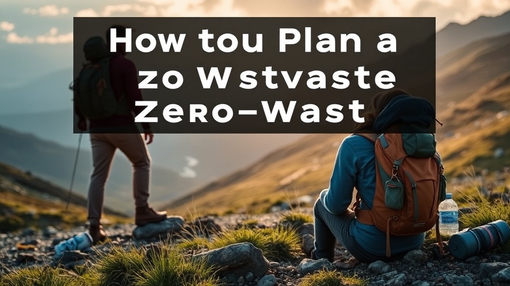 How to Plan a Zero-Waste Backpacking Adventure