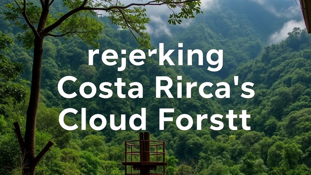 Trekking Costa Rica's Cloud Forests: A Sustainable Adventure Guide