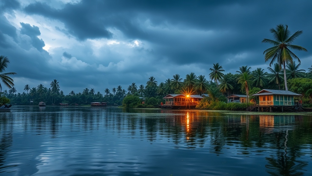 Whispers of the Monsoon: Navigating the Seasonal Rhythms of Kerala's Backwaters