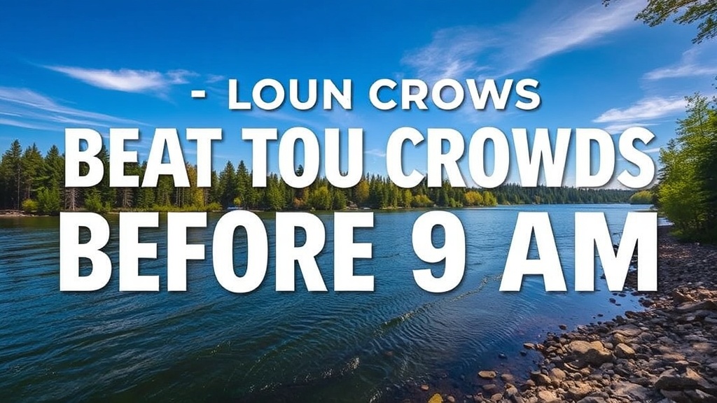 Beat the Crowds: Visit the Madawaska River Before 9 AM