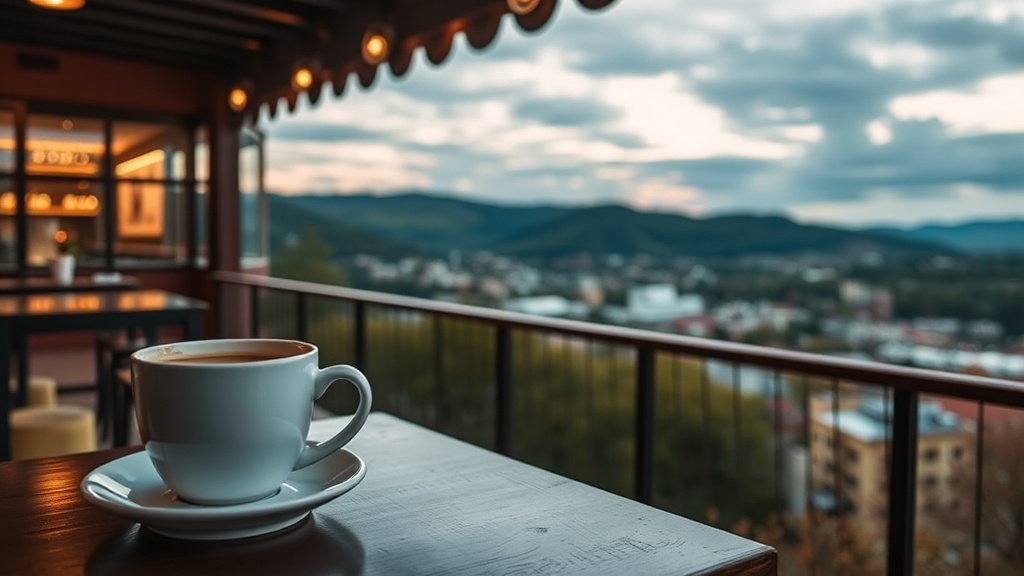 Grab a Coffee and Catch the View at the Hilltop