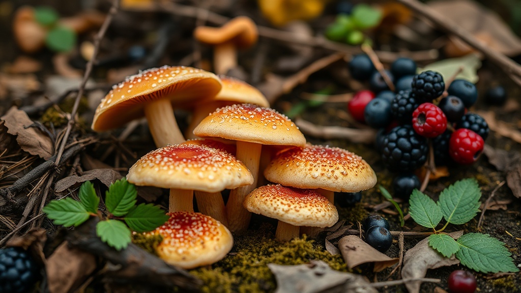 Finding the Best Local Wild Mushrooms and Berries