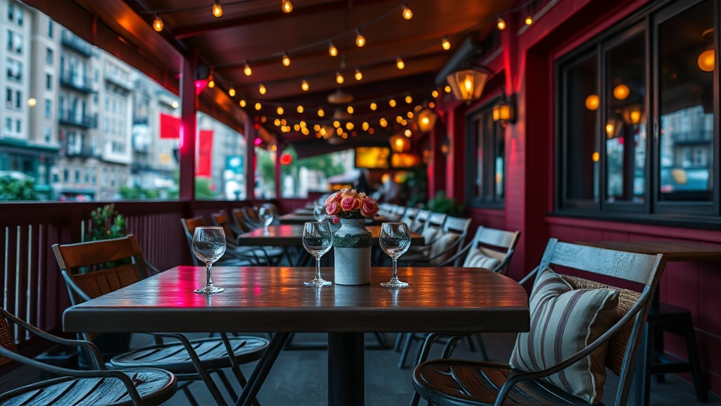 Picking the Perfect Table for a West End Patio Session