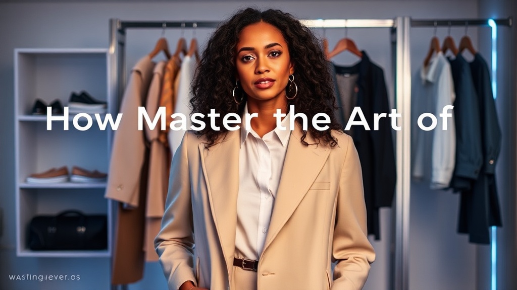 How to Master the Art of Capsule Wardrobe Building