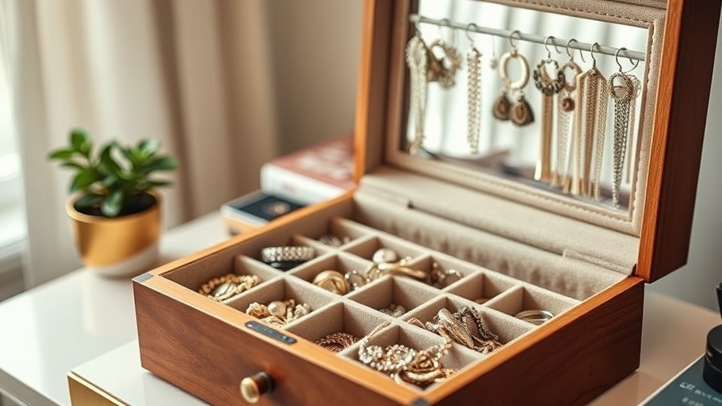 Organize Your Jewelry Box Using the Vertical Method
