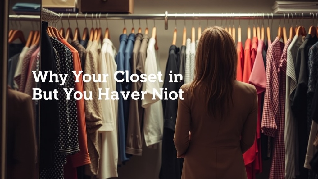Why Your Closet Feels Full But You Have Nothing to Wear