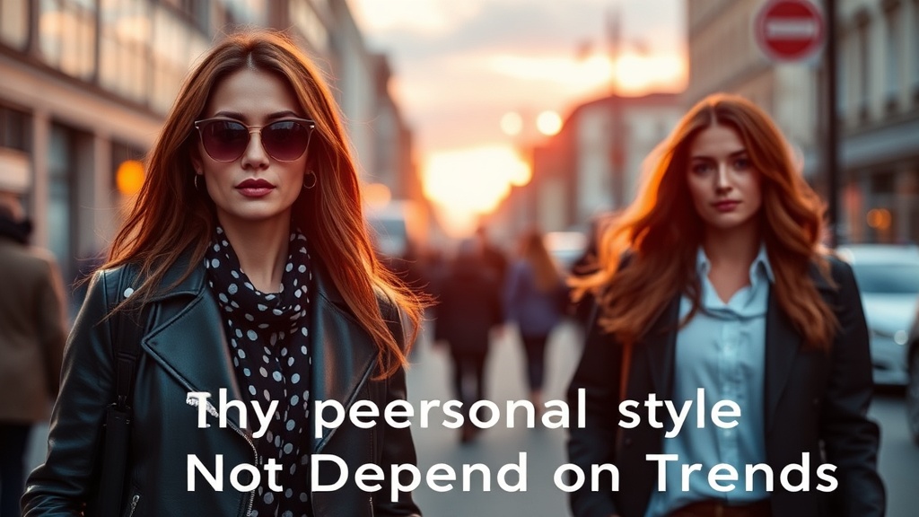 Why Your Personal Style Should Not Depend on Trends