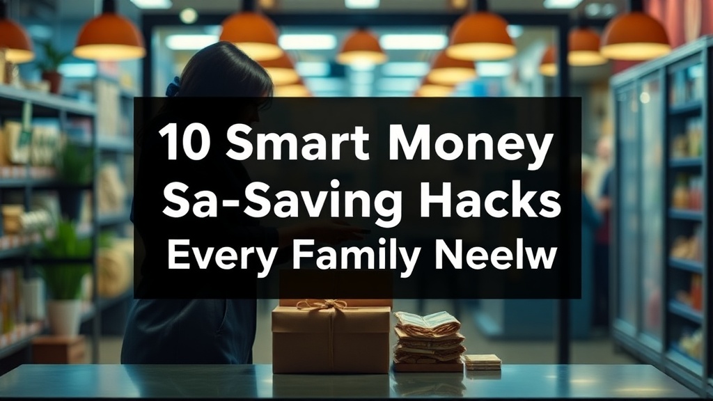 10 Smart Money-Saving Hacks Every Family Needs to Know