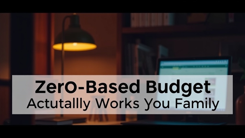 How to Create a Zero-Based Budget That Actually Works for Your Family