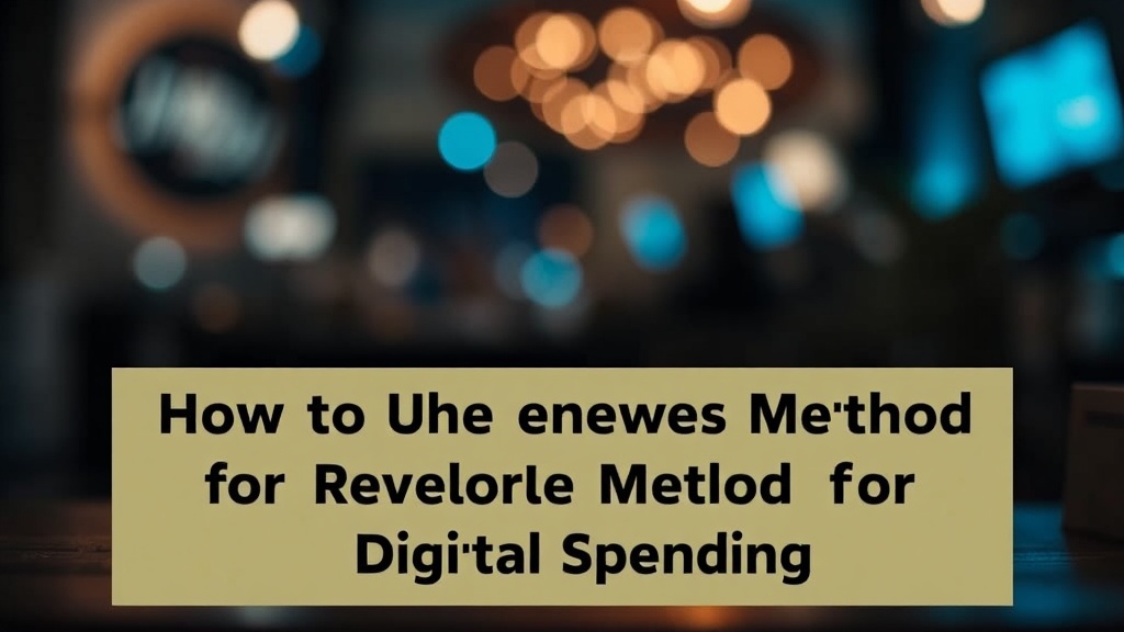 How to Use the Envelope Method for Digital Spending