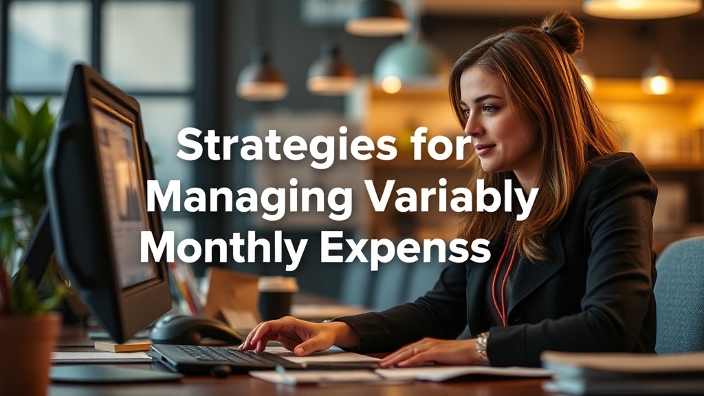 Strategies for Managing Variable Monthly Expenses