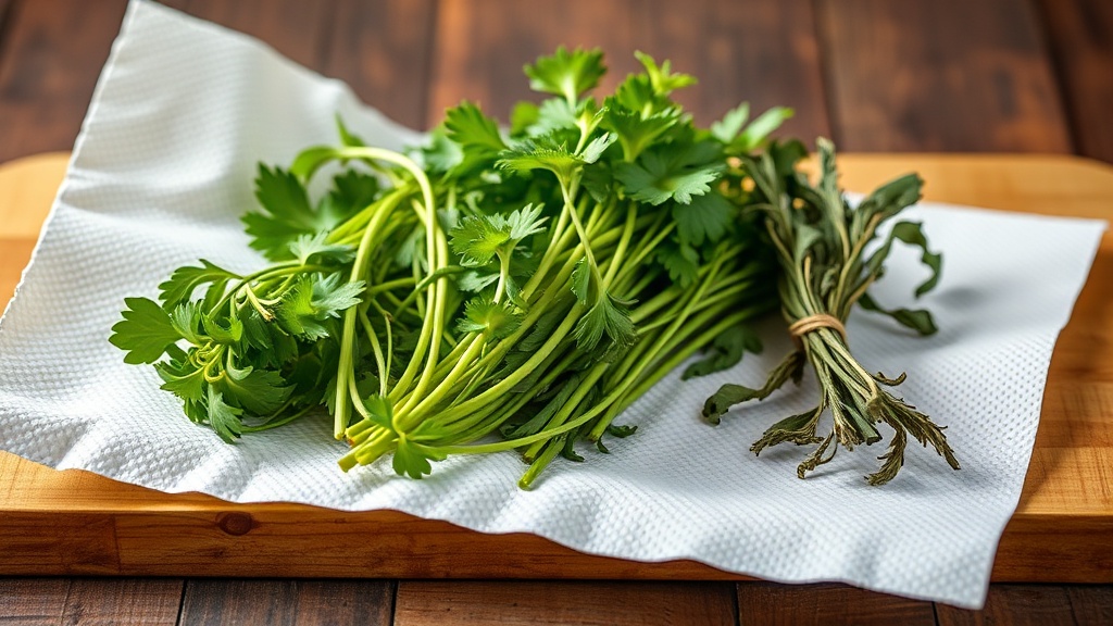 Keep Your Herbs Fresh for Weeks with This Paper Towel Trick