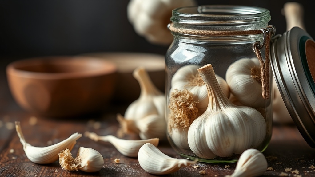 Why Your Garlic Stays Soft and Moldy in the Jar