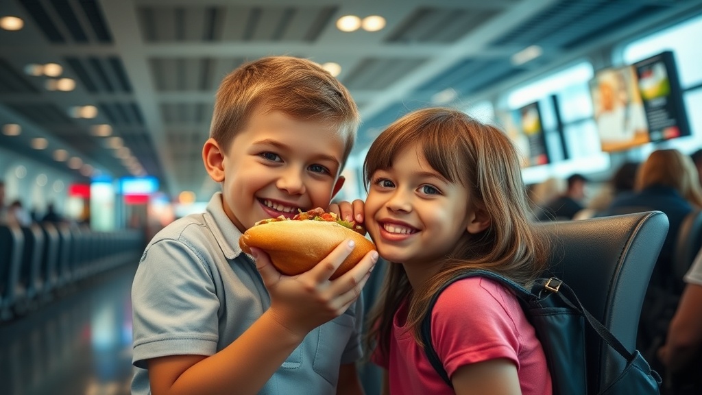 Airport Eats with Kids: Your Playbook for Avoiding Meltdowns and the $18 Hot Dog