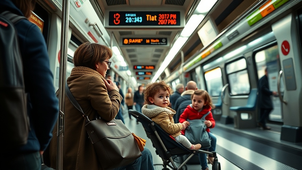 Navigating Foreign Public Transit with Toddlers and Strollers