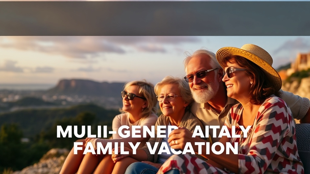 The Ultimate Guide to Planning a Multi-Generational Family Vacation