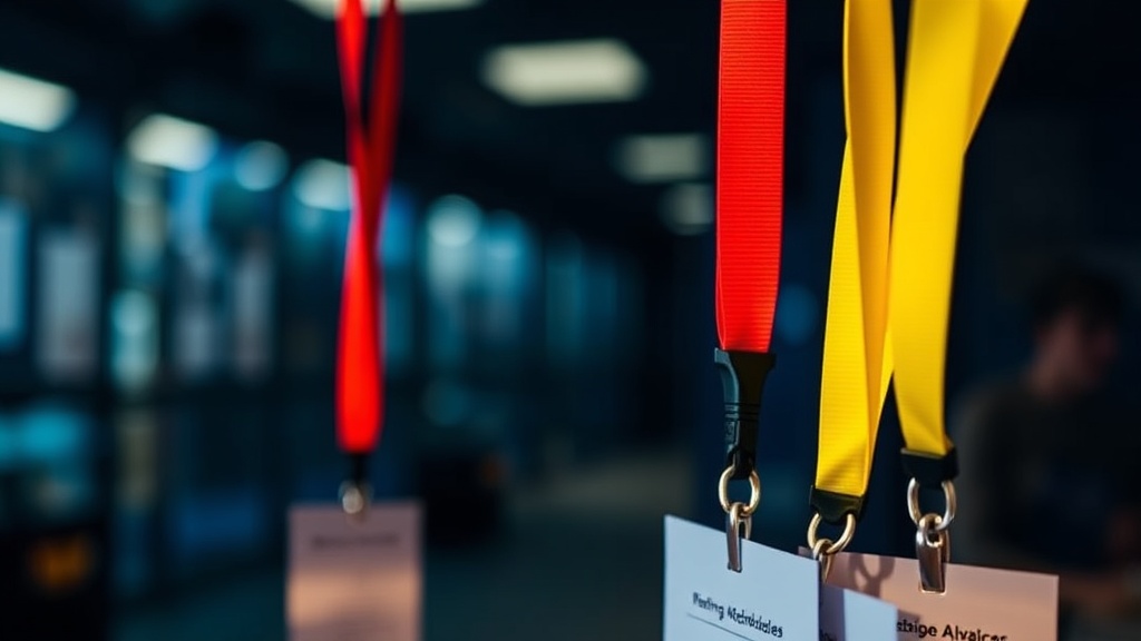 Use Color-Coded Lanyards for Quick Identification