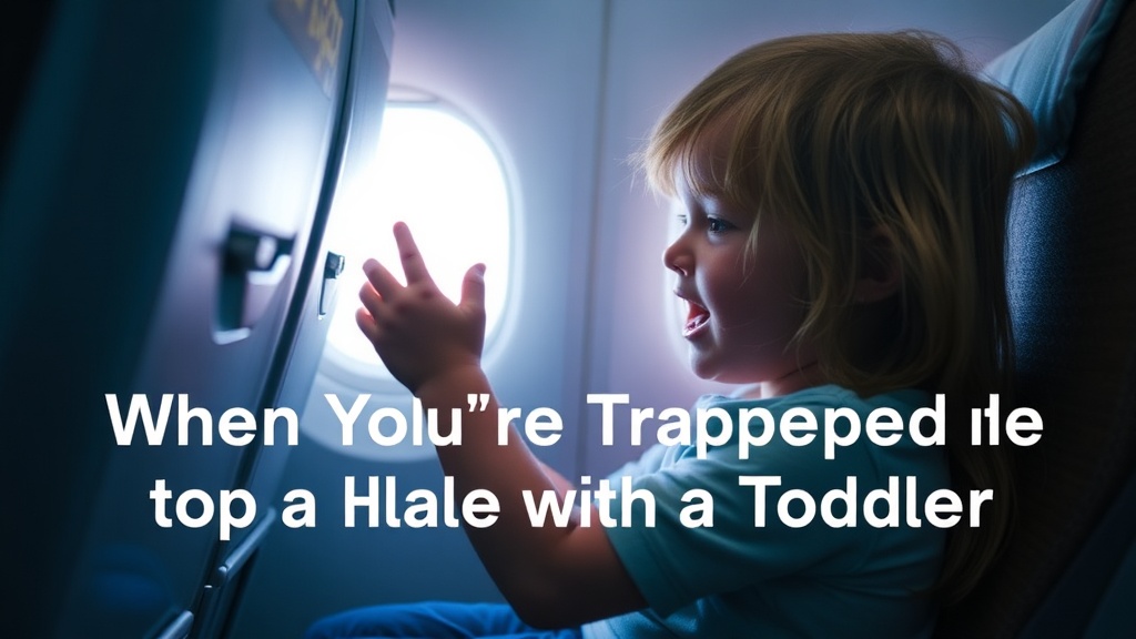 What Actually Works When You're Trapped on a Plane with a Toddler