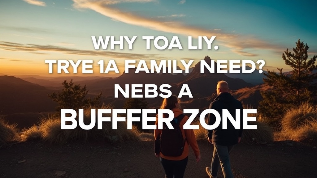 Why Your Family Trip Needs a Buffer Zone