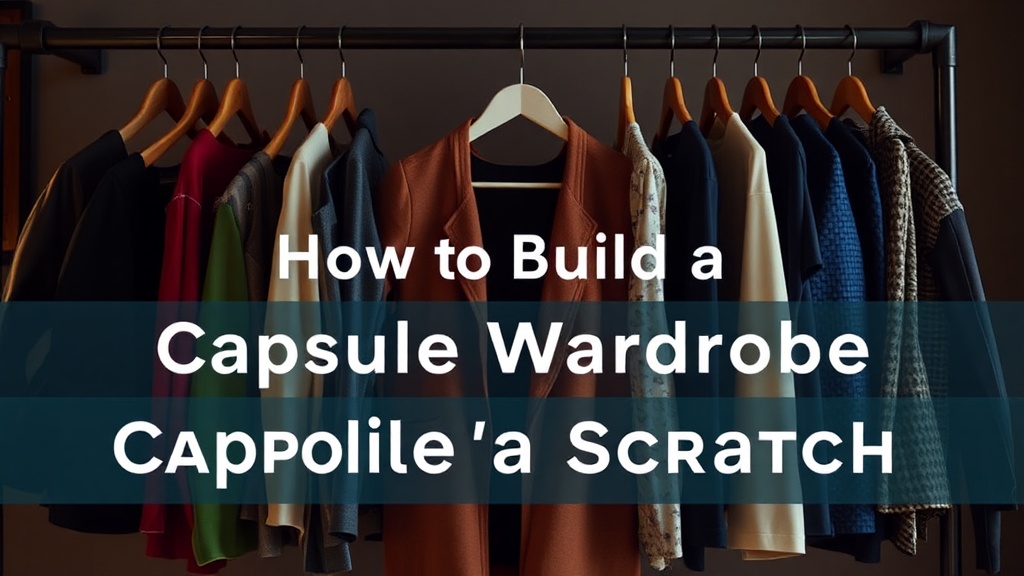 How to Build a Capsule Wardrobe from Scratch