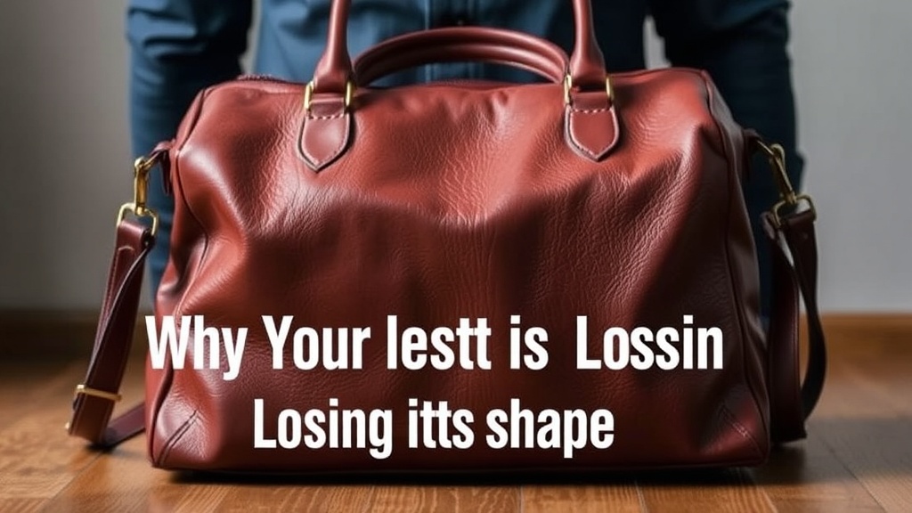 Why Your Leather Bag Is Losing Its Shape