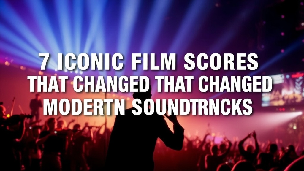 7 Iconic Film Scores That Changed Modern Soundtracks