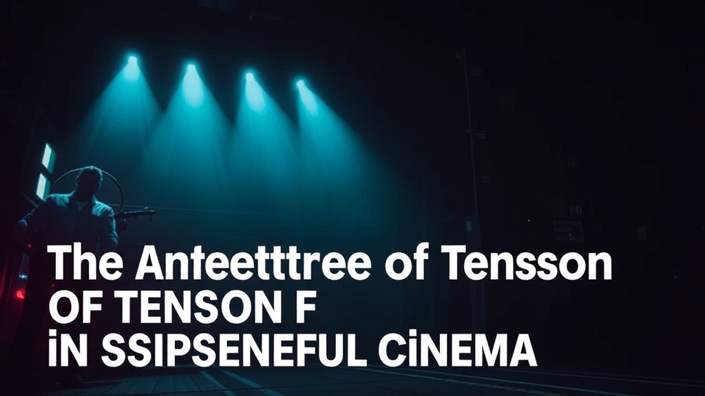 The Architecture of Tension in Suspenseful Cinema