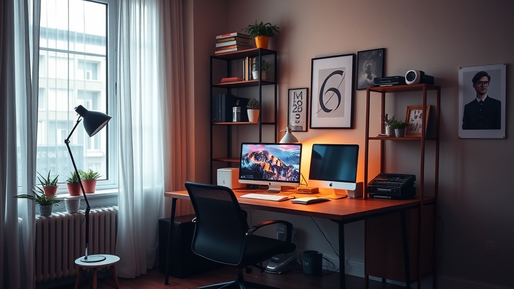 Crafting a Productive Work Zone in Your First Compact Apartment