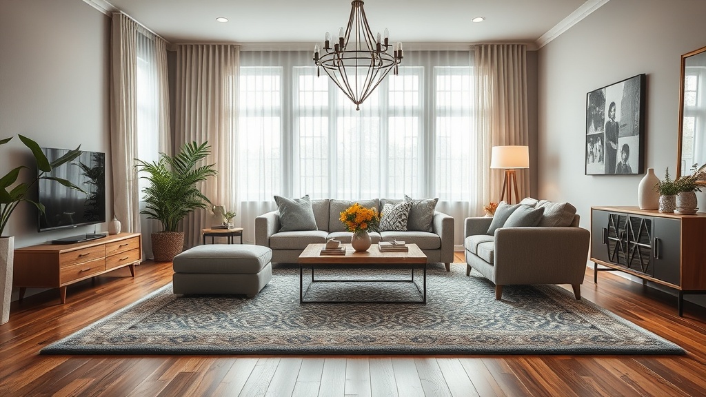 How to Choose the Right Rug for Your Living Room Layout
